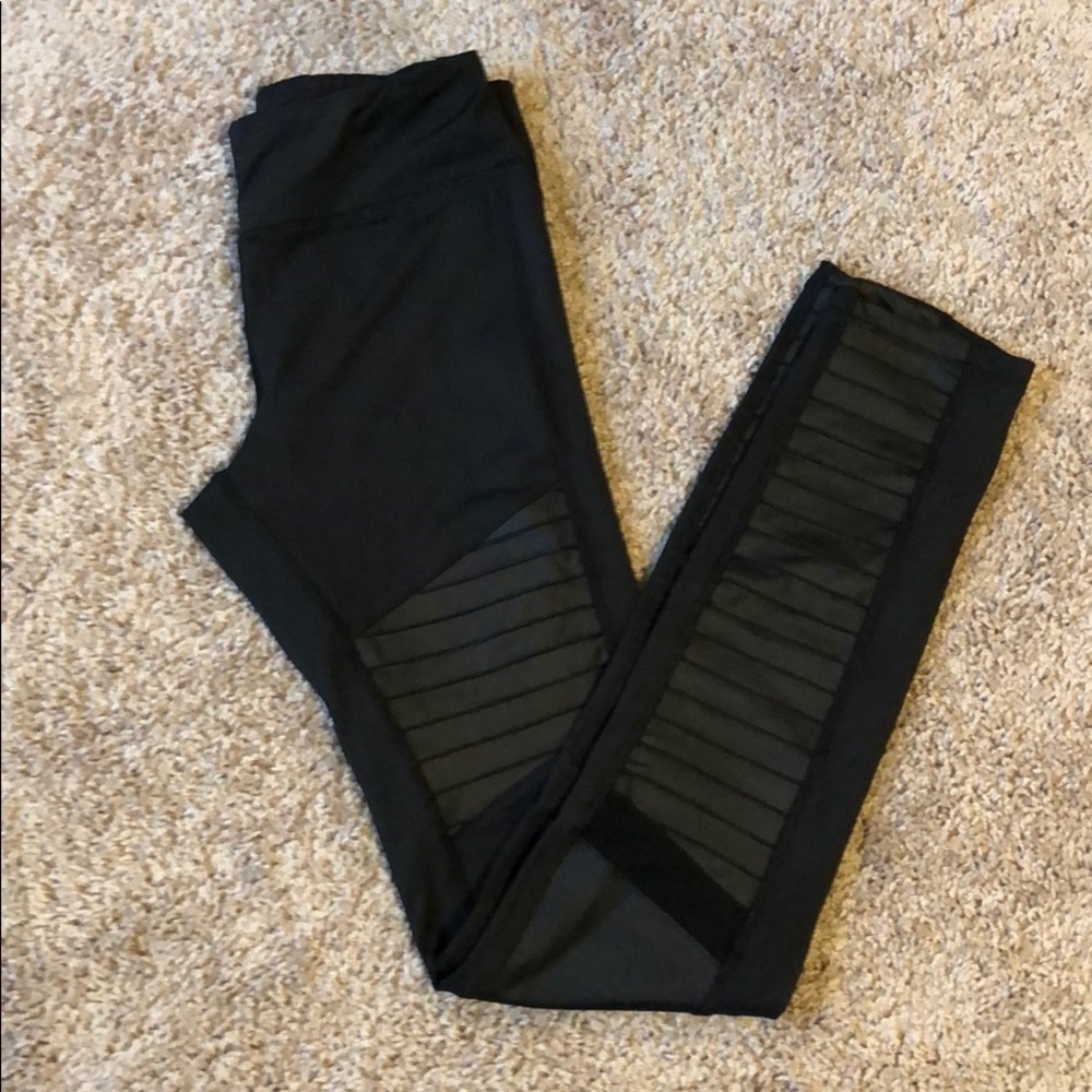 NWOT Black Moto Leggings